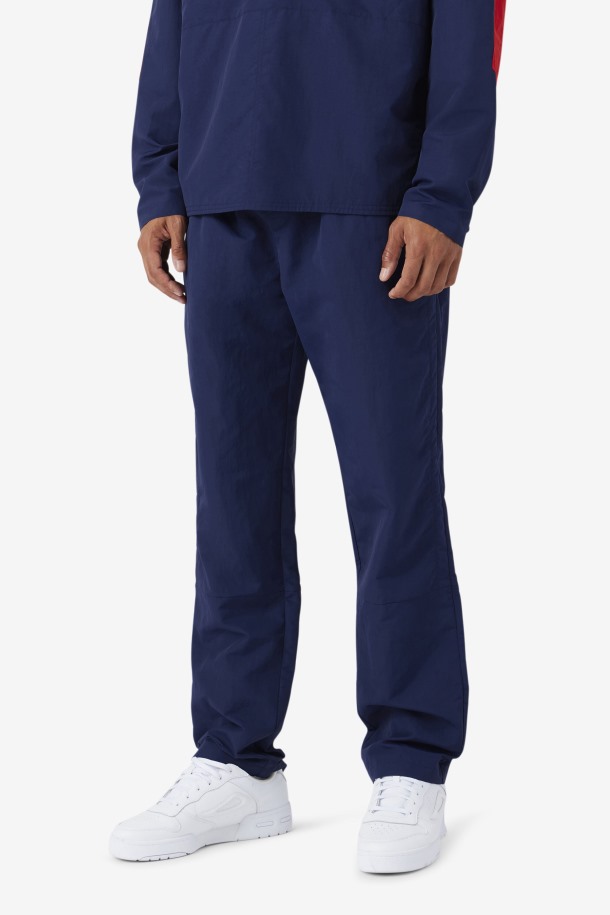 Azul Marino Fila Outlets Bevans Park Jogger Tejido