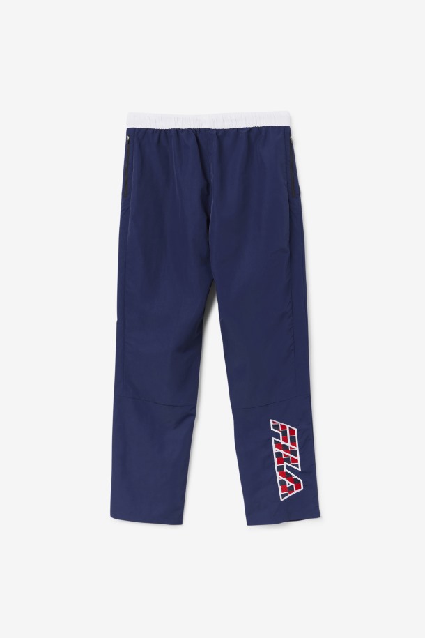Azul Marino Fila Outlets Bevans Park Jogger Tejido