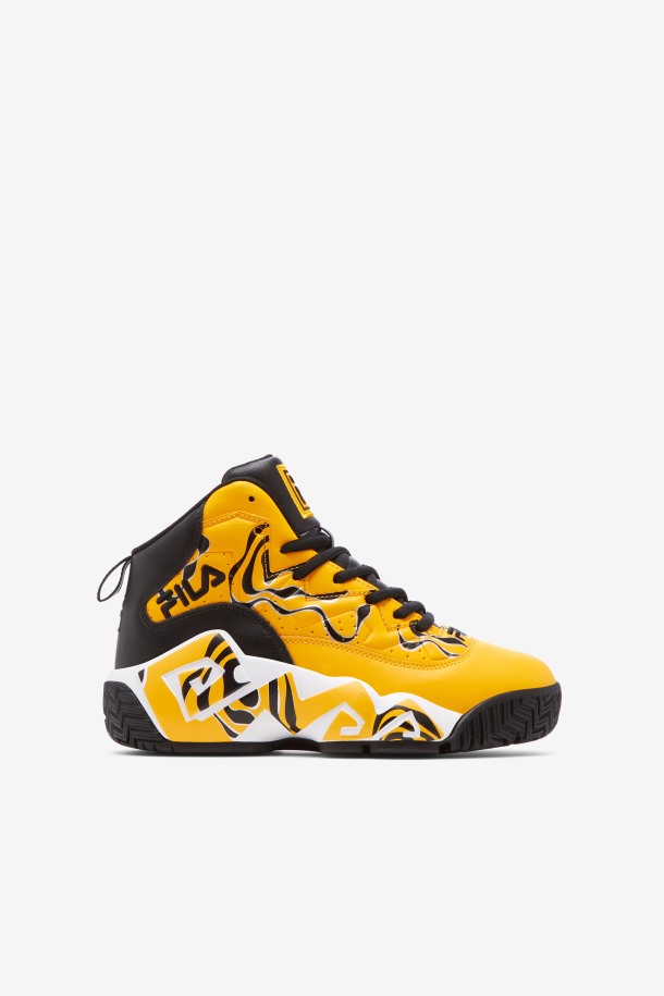 Dorado/negro/blanco Fila Outlets Niños Grandes Mb