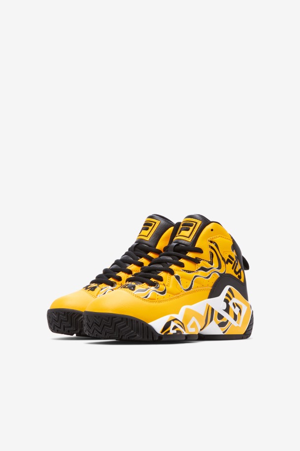 Dorado/negro/blanco Fila Outlets Niños Grandes Mb