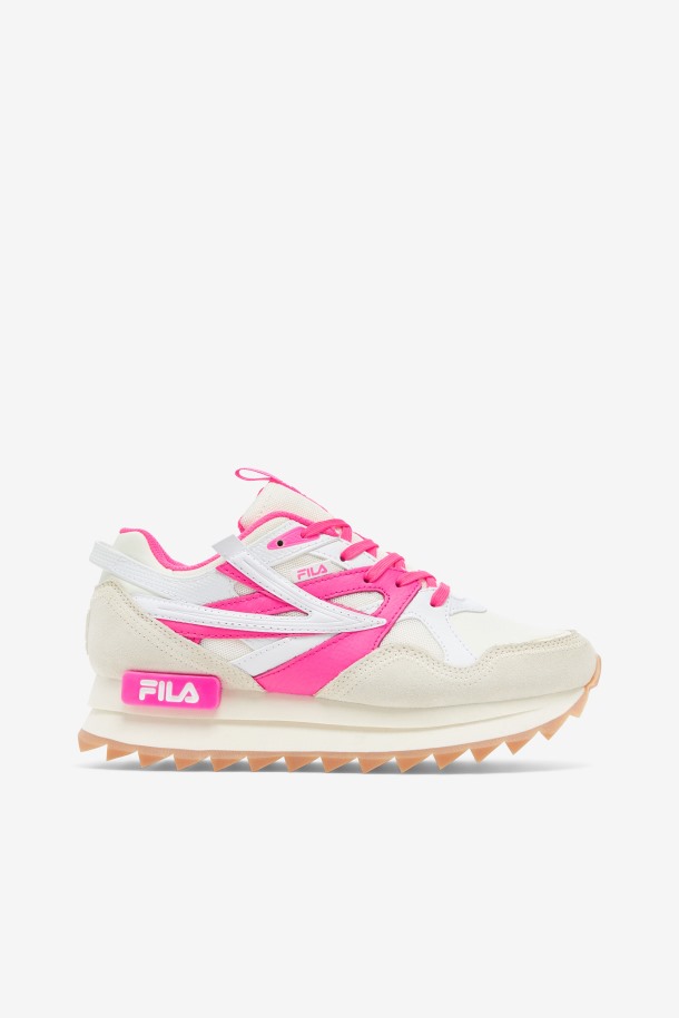 Fila Outlet Mujer Sandenal Orbit Blanco/rosa/blanco