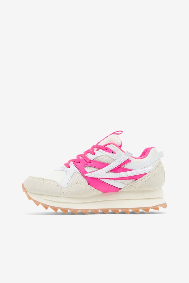 Fila Outlet Mujer Sandenal Orbit Blanco/rosa/blanco