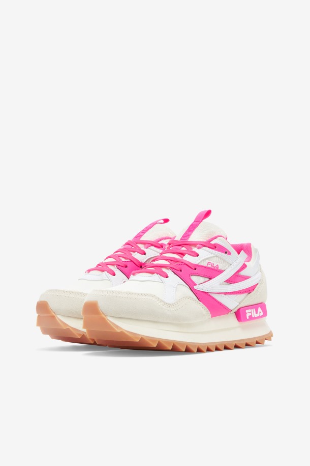 Fila Outlet Mujer Sandenal Orbit Blanco/rosa/blanco