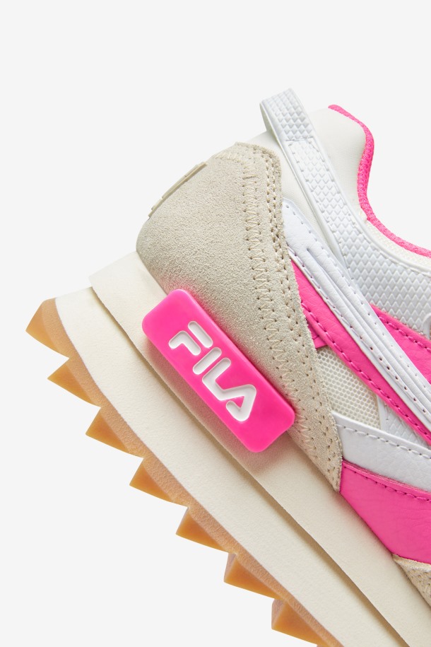 Fila Outlet Mujer Sandenal Orbit Blanco/rosa/blanco