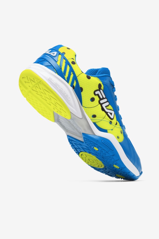 Fila Outlets Hombre Volley Zone Azul/blanco/amarillo