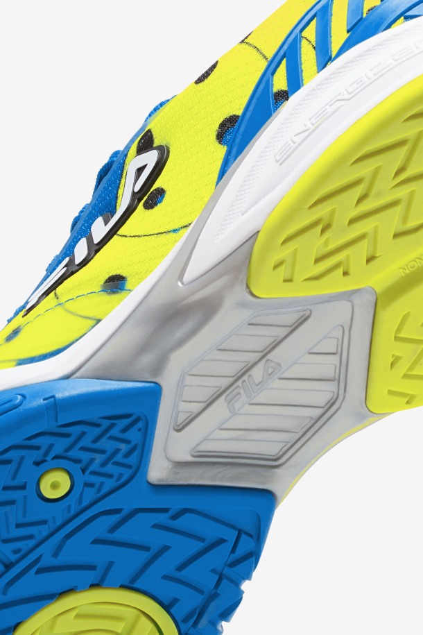 Fila Outlets Hombre Volley Zone Azul/blanco/amarillo