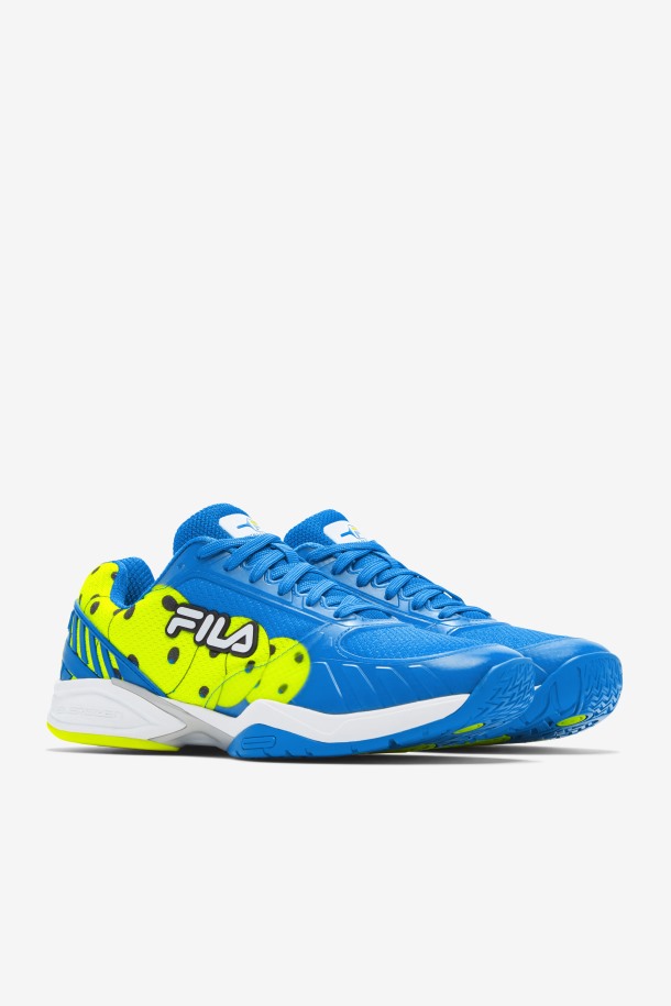 Fila Outlets Hombre Volley Zone Azul/blanco/amarillo