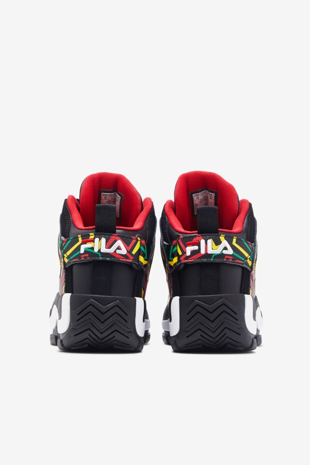 Fila Outlets Negro/jelly Bean/limón Hombres Grant Hill 2