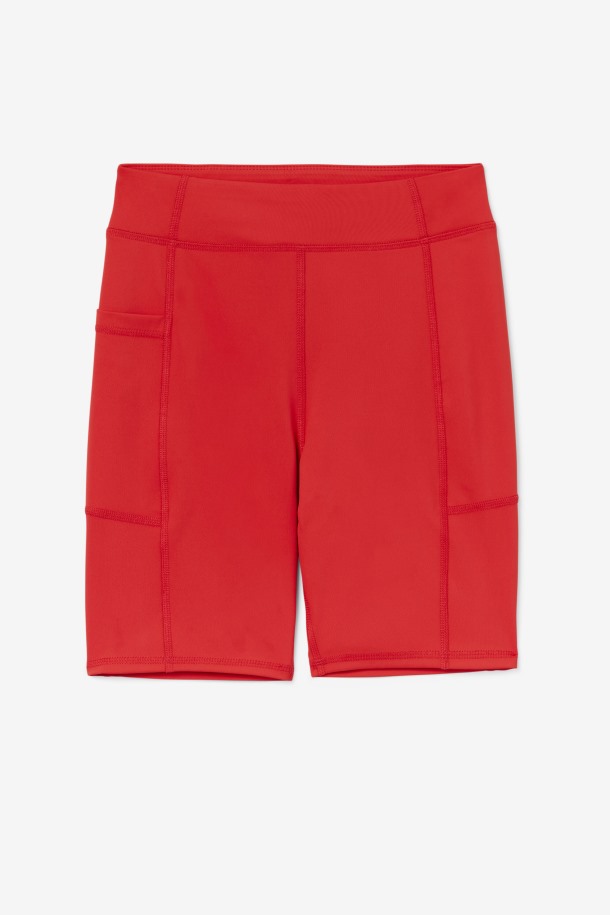 Pantalón Corto Ciclista Tiana Rojo Outlet Fila