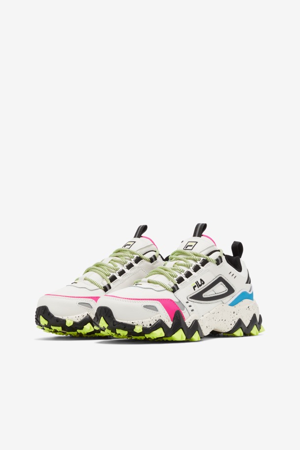 Fila Mujer Oakmont Tr Blanco/negro/atomic Azul