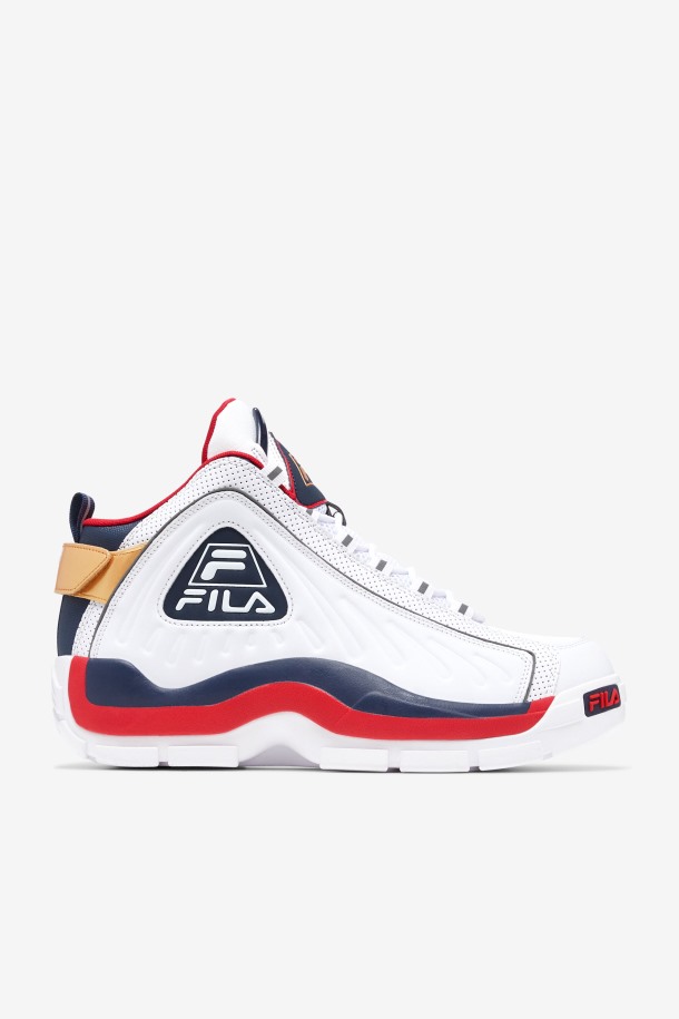 Fila Hombre Grant Hill 2 Game Break Blanco/azul/rojo Outlet