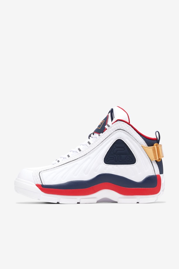 Fila Hombre Grant Hill 2 Game Break Blanco/azul/rojo Outlet