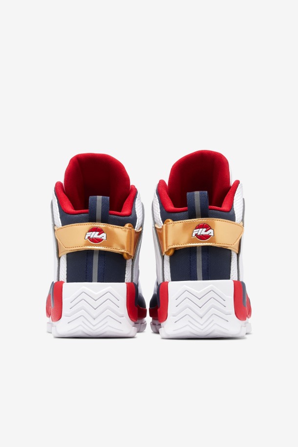 Fila Hombre Grant Hill 2 Game Break Blanco/azul/rojo Outlet