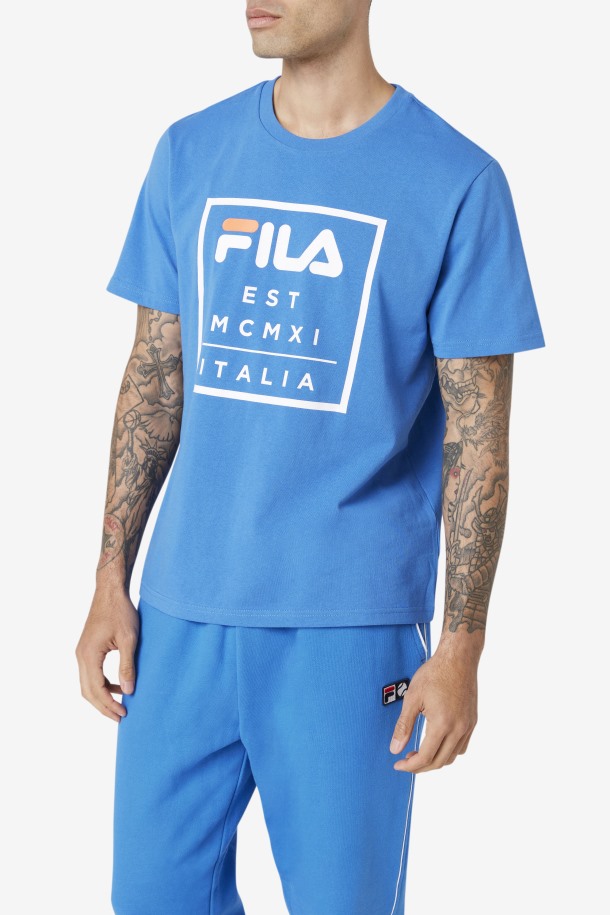 Camiseta Fila Outlets Stand Azul Fuerte