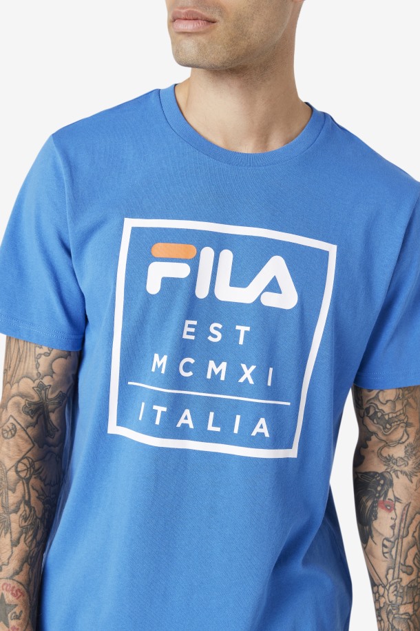 Camiseta Fila Outlets Stand Azul Fuerte