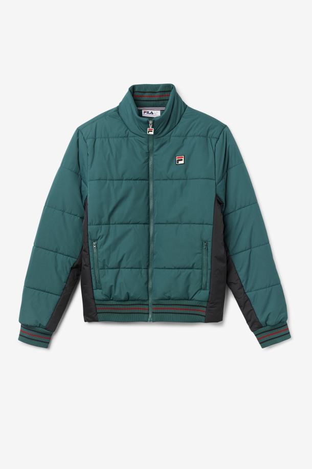 Fila Outlets Watson Puffer Chaqueta Junio Bug/negro