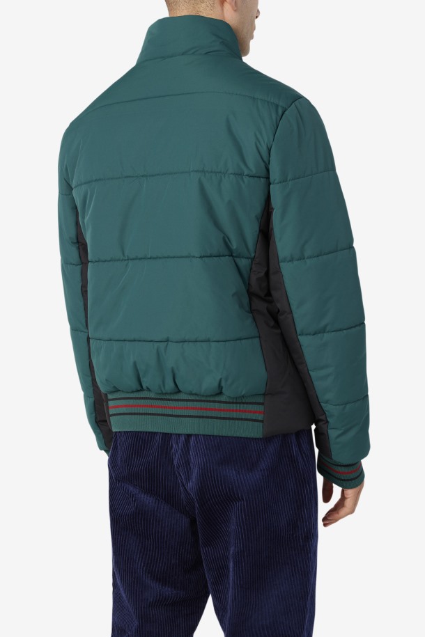 Fila Outlets Watson Puffer Chaqueta Junio Bug/negro