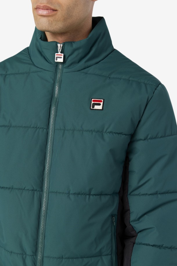 Fila Outlets Watson Puffer Chaqueta Junio Bug/negro