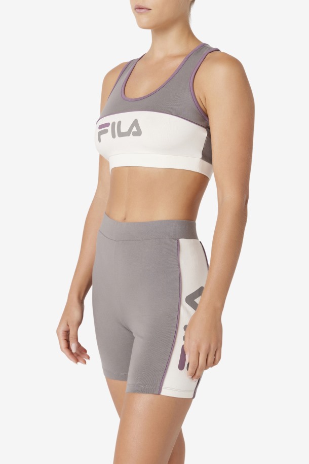 Sujetador Kairi De Níquel Cepillado De Fila Outlets