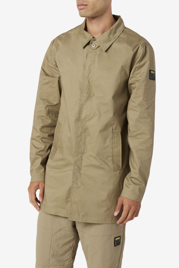 Fila Outlets Holmes Chaqueta Encubierta Verde