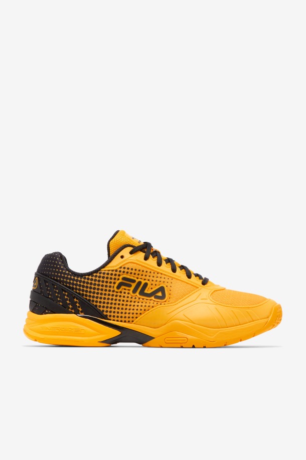 Naranja/negro Fila Outlet Hombre Volley Zone