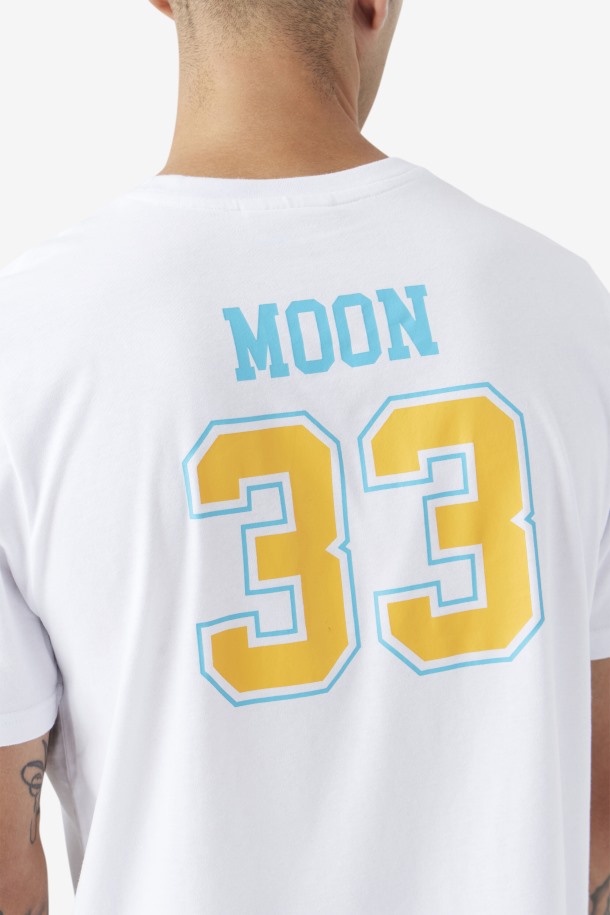 Camiseta Blanca Semi-profesional Luna Fila Outlet