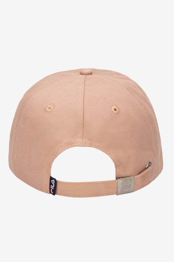 Gorra De Béisbol Con Logo Bordado De Rosa De Caoba De Fila Outlets