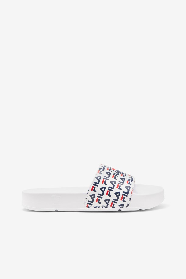 Blanco/azul Marino/rojo Fila Outlet Mujer Drifter Mood 2