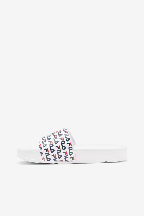 Blanco/azul Marino/rojo Fila Outlet Mujer Drifter Mood 2