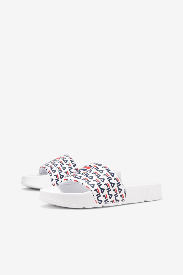 Blanco/azul Marino/rojo Fila Outlet Mujer Drifter Mood 2