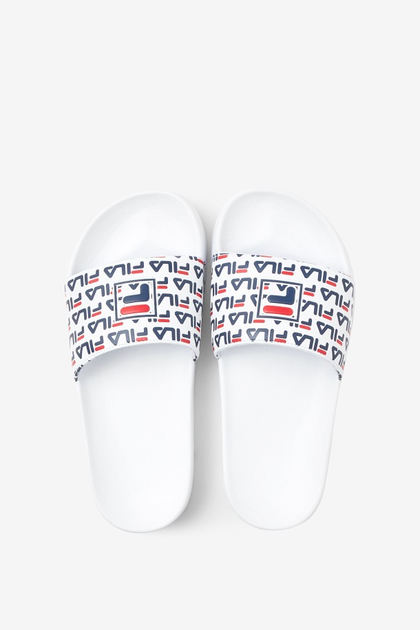 Blanco/azul Marino/rojo Fila Outlet Mujer Drifter Mood 2
