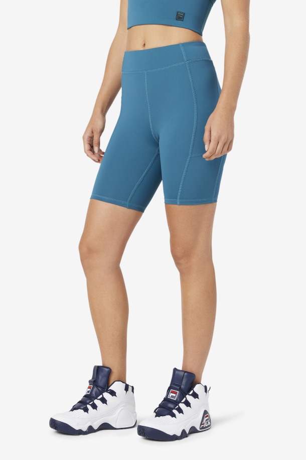 Tiana Bike Short Fila Outlet Azul Coral