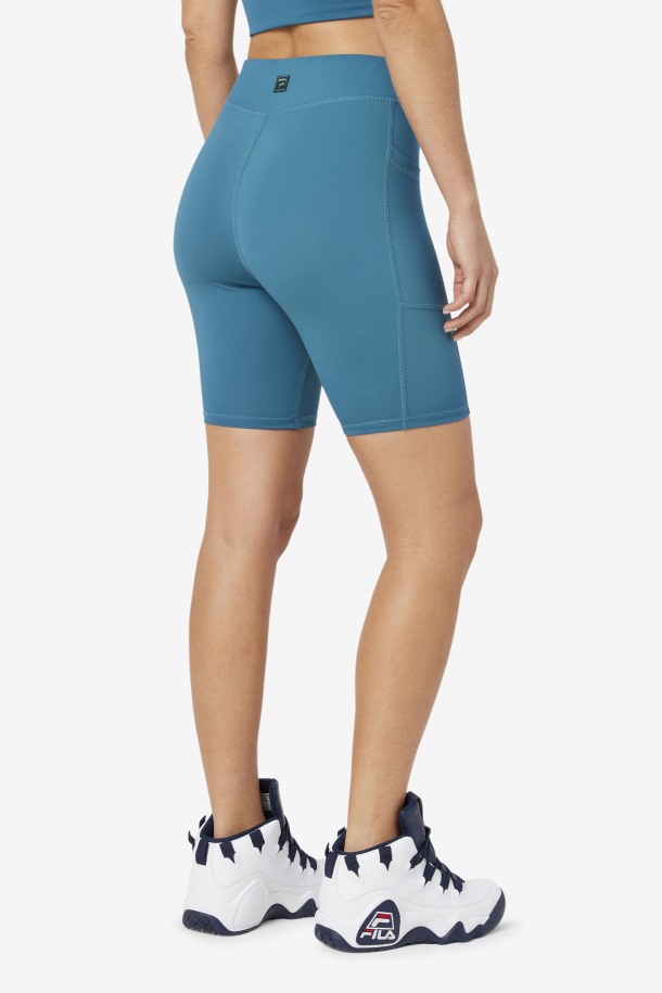 Tiana Bike Short Fila Outlet Azul Coral
