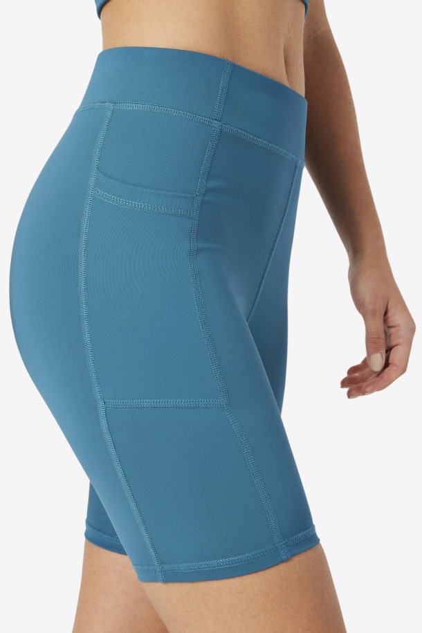 Tiana Bike Short Fila Outlet Azul Coral