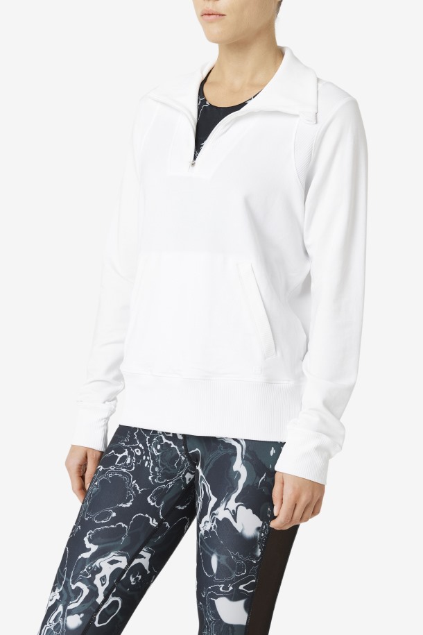 Fila Outlets Blanco Fi-lux Media Cremallera