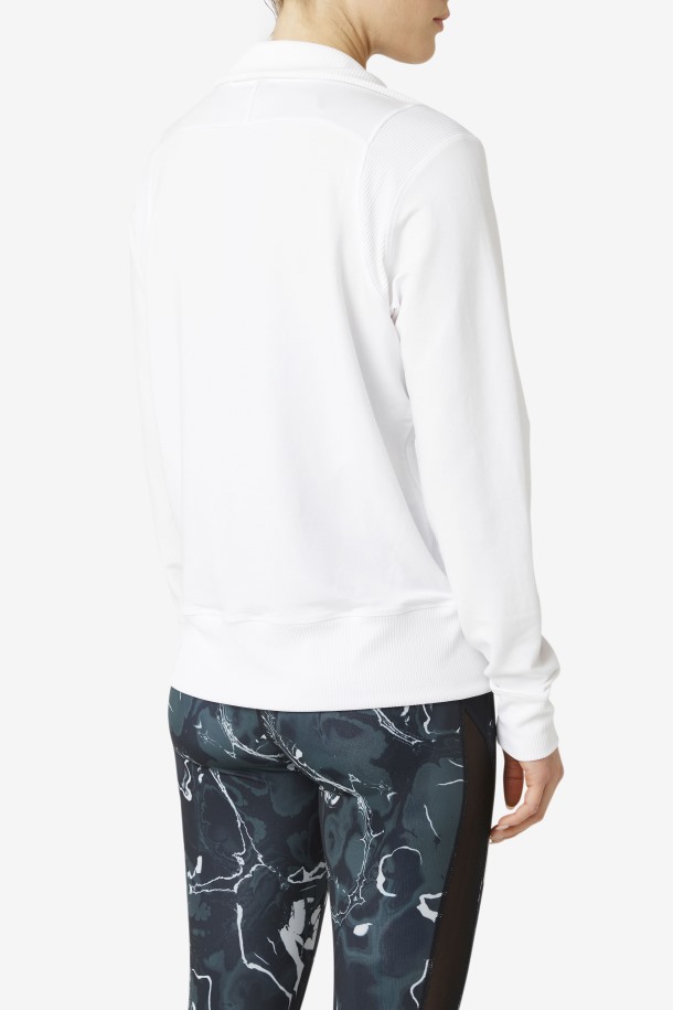 Fila Outlets Blanco Fi-lux Media Cremallera