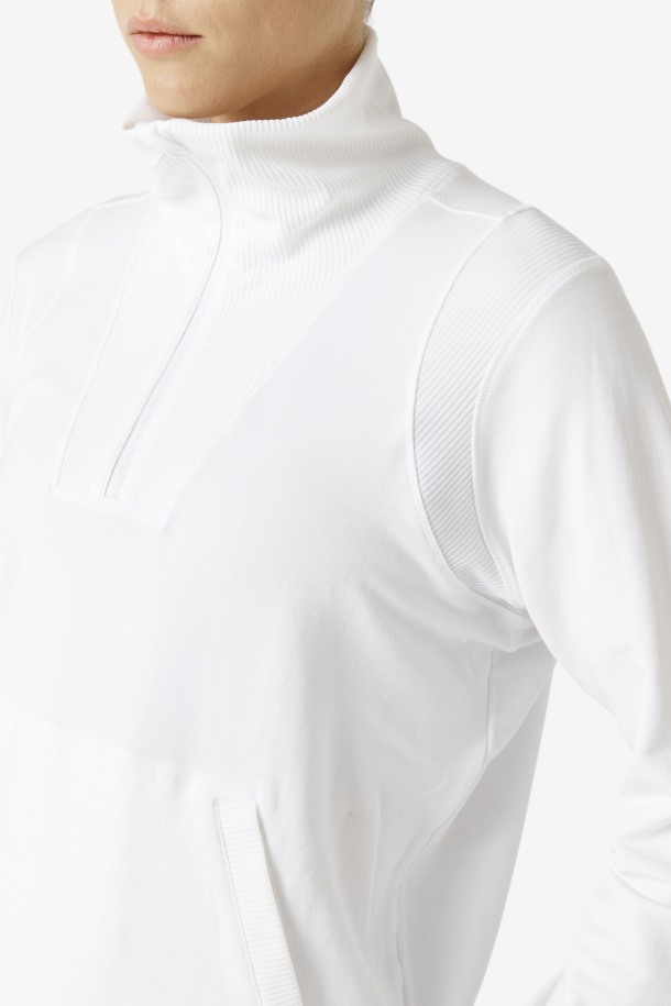 Fila Outlets Blanco Fi-lux Media Cremallera