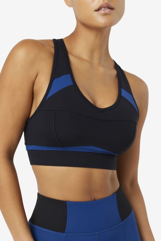 Sujetador Deportivo Uplift Racerback Negro/npny Fila Outlet