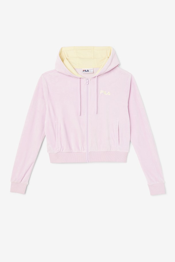 Chaqueta Terciopelo Zura Orquídea Outlet Cola