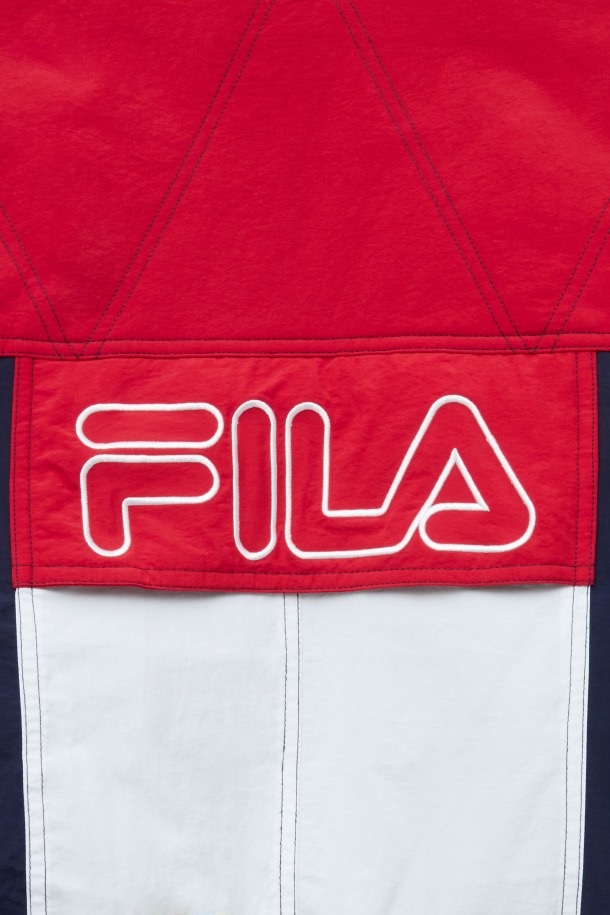 Chamarra Parka Golia Azul Marino/rojo/blanco Fila Outlets