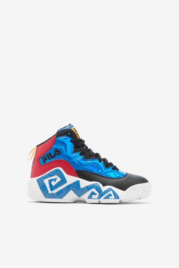 Negro/rojo/dorado Fila Outlets Mb Night Walk Para Niños Grandes