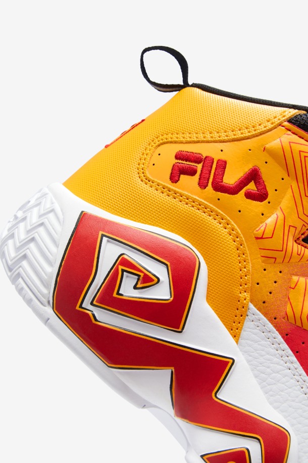 Blanco/dorado/rojo Fila Outlets Niños Grandes Mb