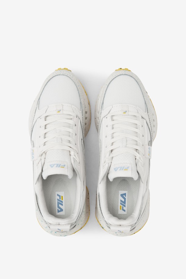 Renno N-generation Mujer Verde Salpicadura Blanco/blanco/azul Niebla Fila Outlet