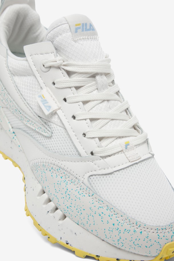 Renno N-generation Mujer Verde Salpicadura Blanco/blanco/azul Niebla Fila Outlet