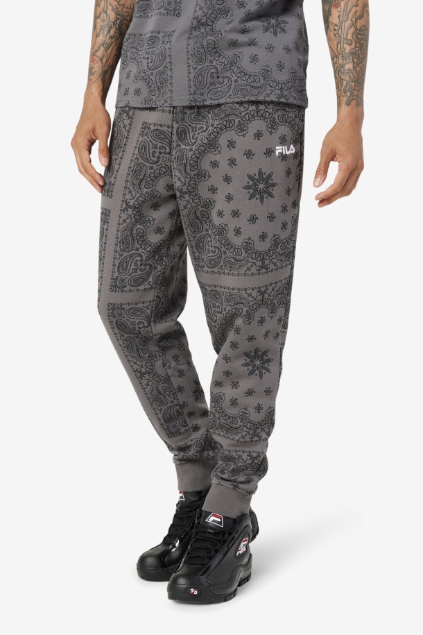 Hemlock Jogger Cola Salidas Estampado Tormenta/pañuelo