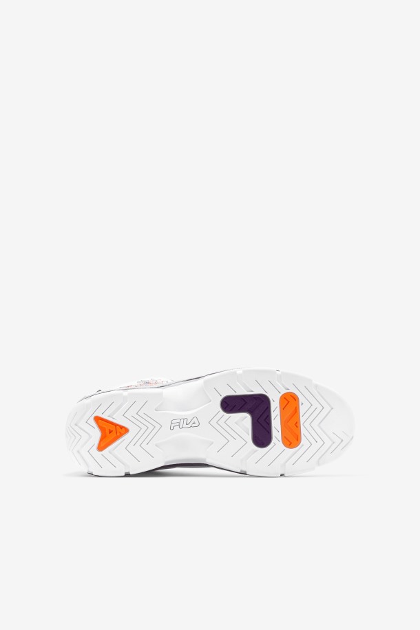 Blanco/púrpura Banderín/naranja Fila Outlets Big Kids\' Grant Hill 2 Historia