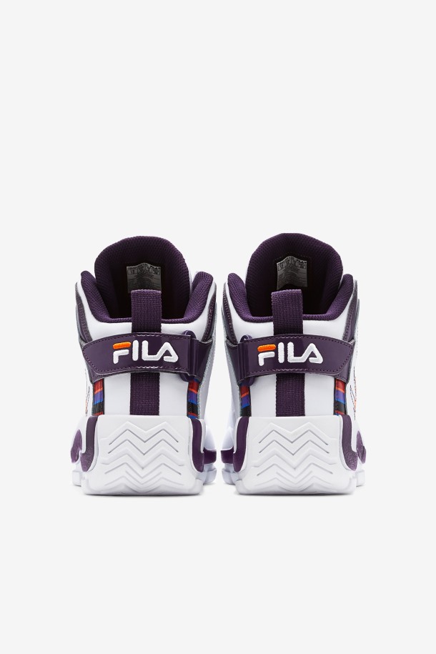 Blanco/púrpura Banderín/naranja Fila Outlets Big Kids\' Grant Hill 2 Historia