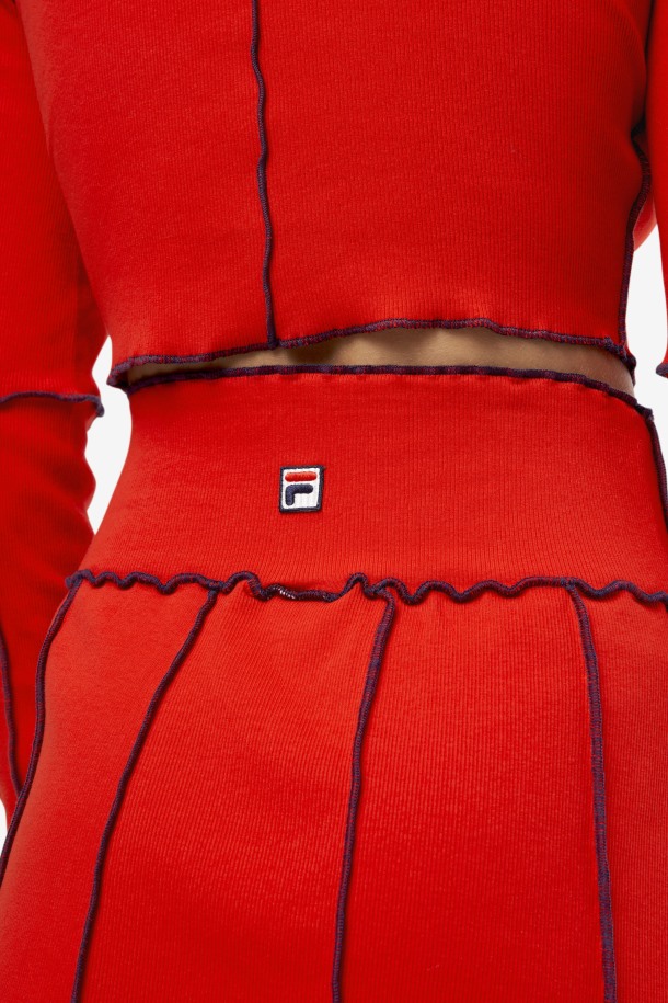 Falda Modelo Roja Outlet Fila Outlet