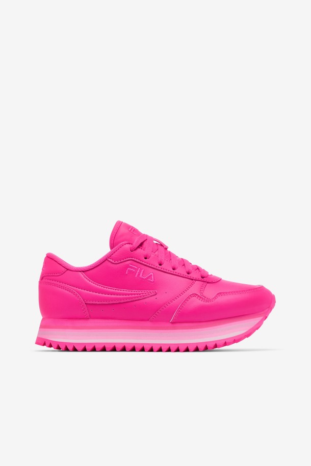 Zapatillas Fila Mujer Orbit Stripe Rosa Glo/rosa