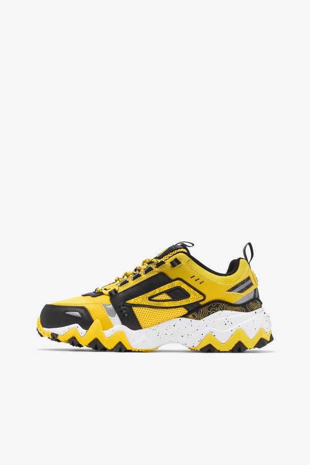 Zapatillas Fila Mujer Lemon/black/white Oakmont Tr